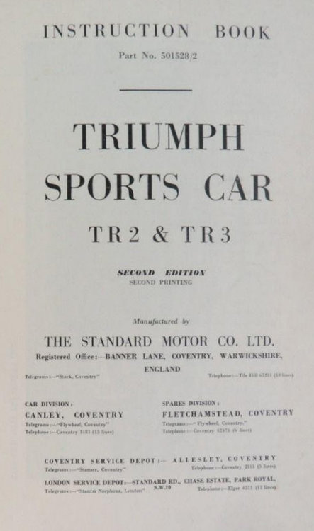 TR 3 Dash photo - TR2/3/3A/3B Forum - TR Forums