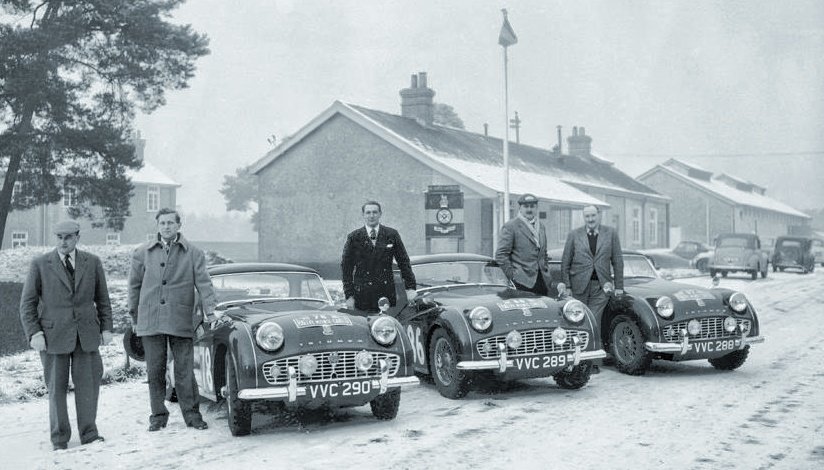 MORE 1950s rallying TRs 28 March - TR2/3/3A/3B Forum - TR Forums