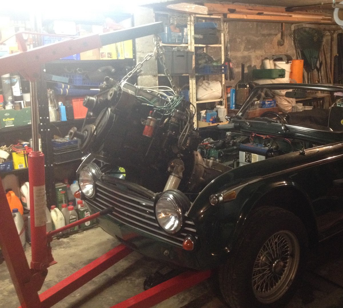 Engine replacement - TR5/250 Forum - TR Forums