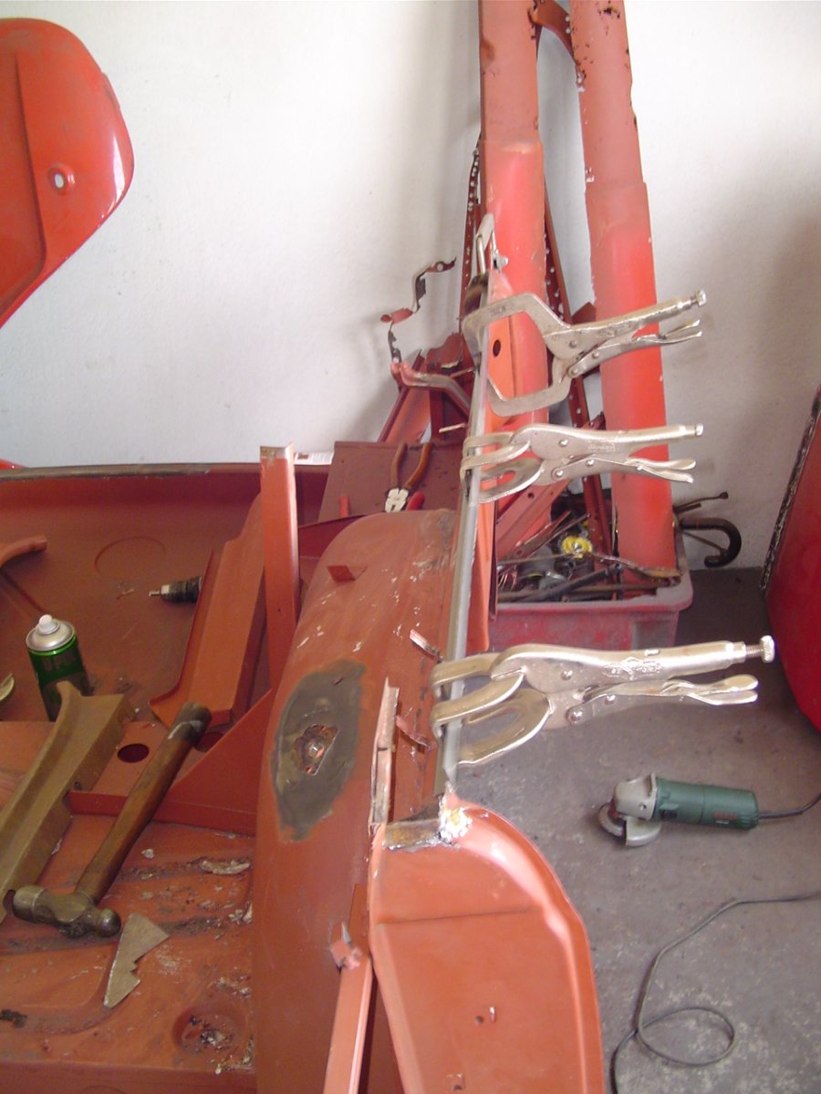 Inner Wing Rear Rear inner wings - TR4/4A Forum - TR Forums