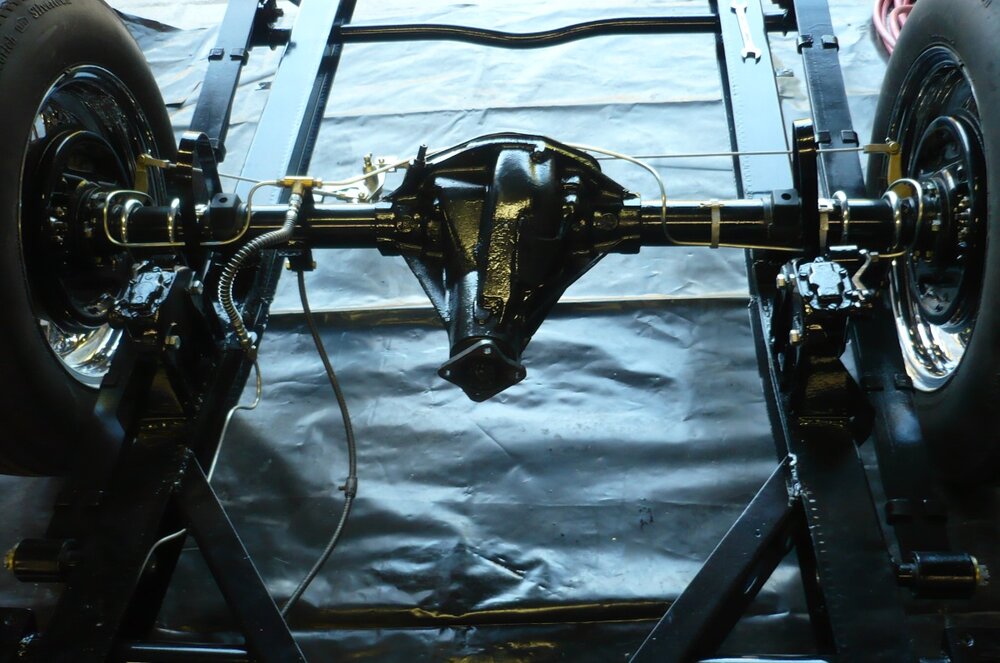 Rear Brake Pipe Routing - TR2/3/3A/3B Forum - TR Forums