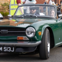 Ricks green TR6