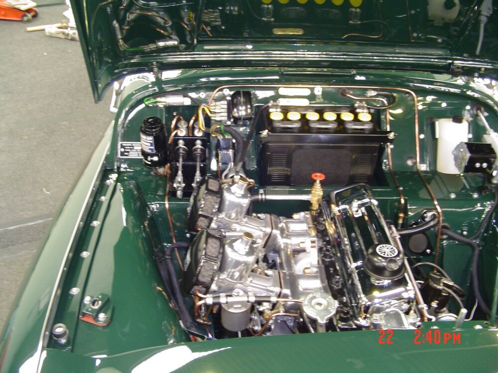 Original TR3A engine bay layout - TR2/3/3A/3B Forum - TR Forums