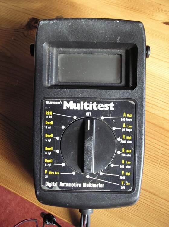 Gunson's Multitest Digital Automotive Multimeter - Technical - all ...