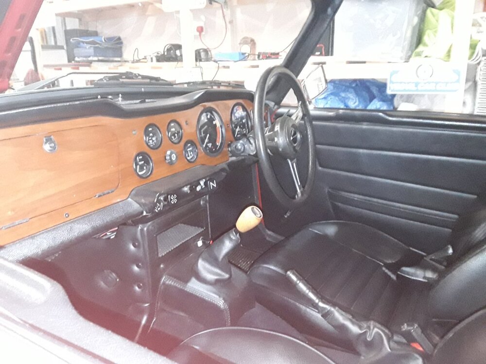 Triumph TR6 seats - modern comfort best fit - TR6 Forum - TR Forums