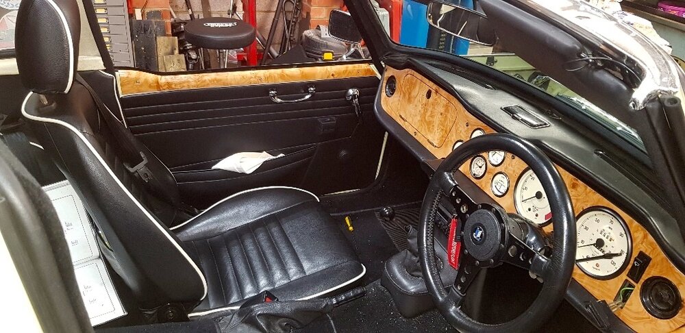 Triumph TR6 seats - modern comfort best fit - TR6 Forum - TR Forums
