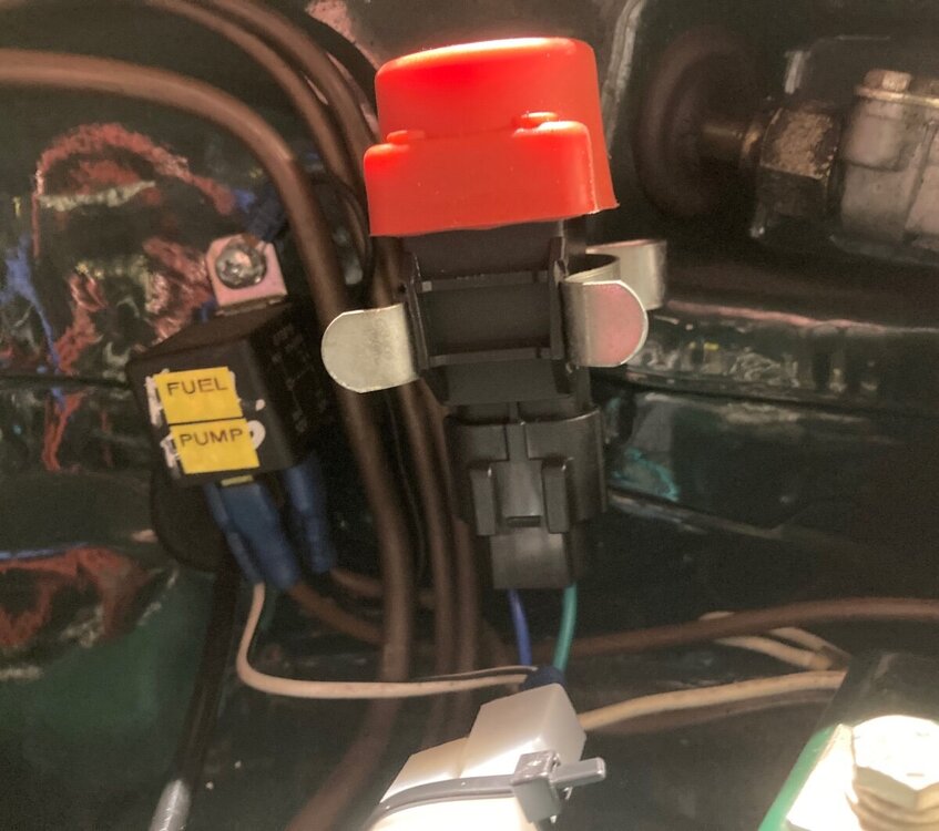 Inertia switch - TR6 Forum - TR Forums