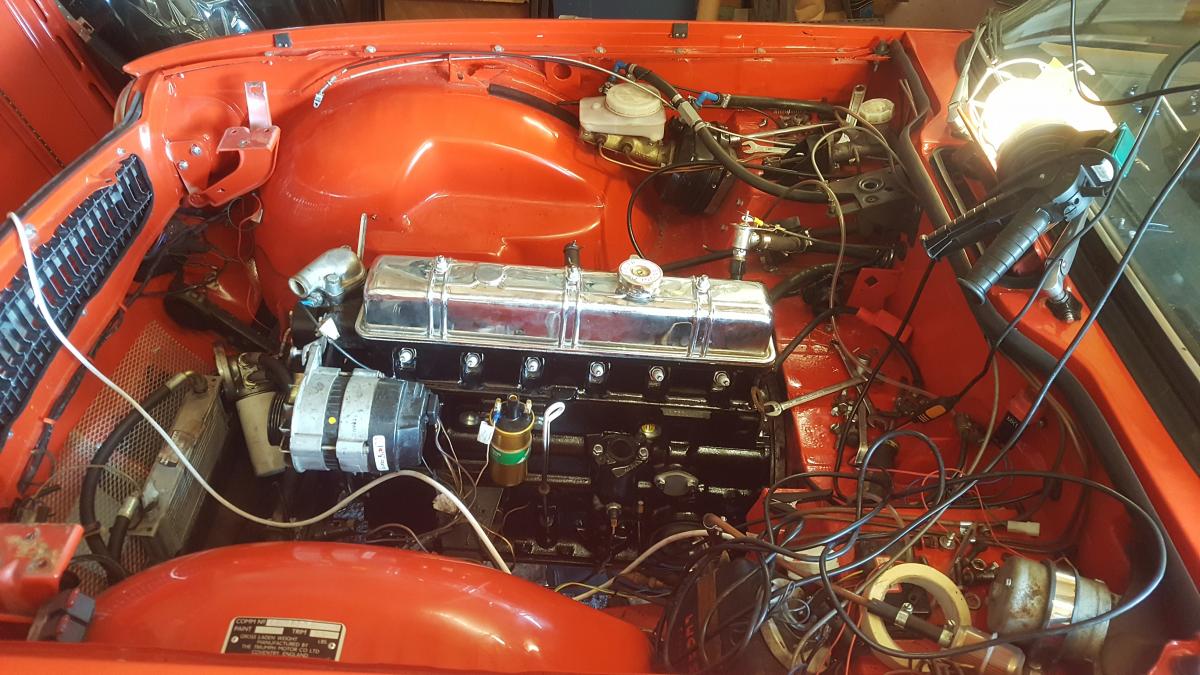 Engine back from rebuild - TR6 Forum - TR Forums